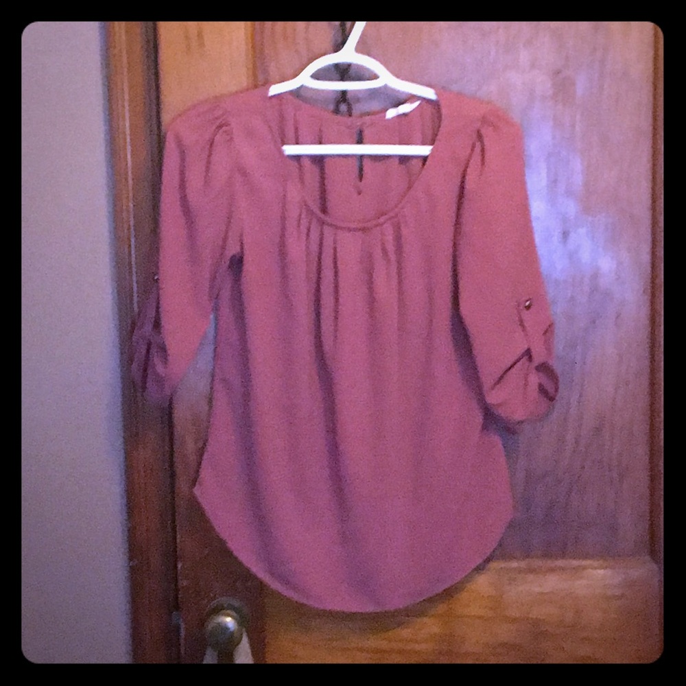 Pink blouse
